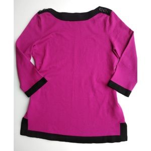Purple/Magenta and Black Spense Sweater